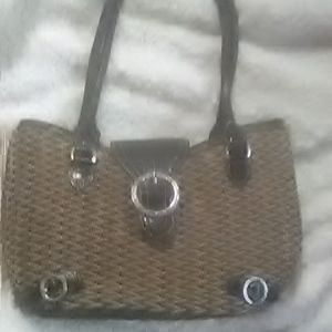Vintage Brighton Basket weave handbag